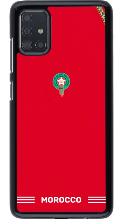 Samsung Galaxy A51 Case Hülle - Marokko 2026 personalisierbares Fussballtrikot
