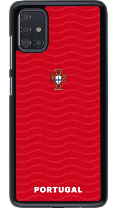 Samsung Galaxy A51 Case Hülle - Portugal 2026 personalisierbares Fussballtrikot