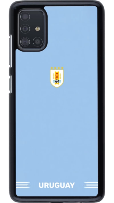 Samsung Galaxy A51 Case Hülle - Uruguay 2026 personalisierbares Fussballtrikot