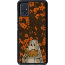 Coque Samsung Galaxy A51 - Halloween 2026 Ghost reading