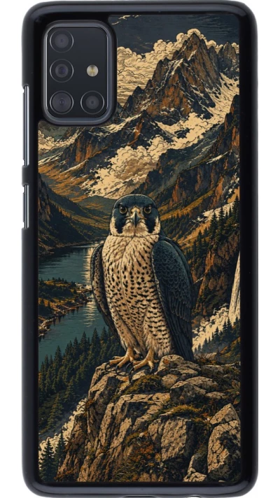 Coque Samsung Galaxy A51 - Linocut Faucun pèlerin