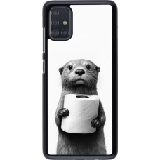 Samsung Galaxy A51 Case Hülle - Otter Toilettenpapier