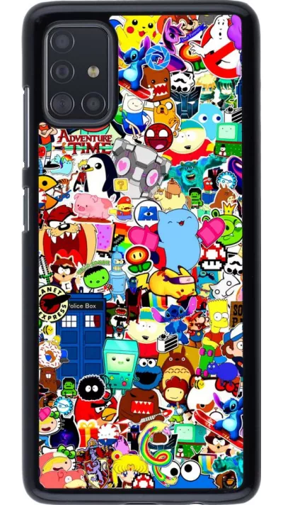 Coque Samsung Galaxy A51 - Mixed cartoons