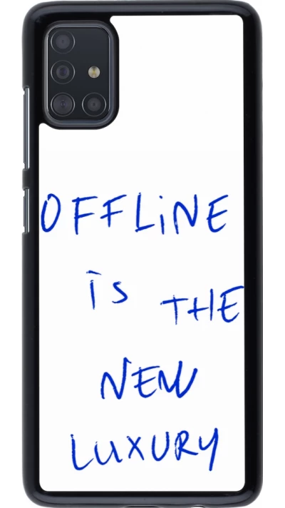 Samsung Galaxy A51 Case Hülle - Offline is the new luxury