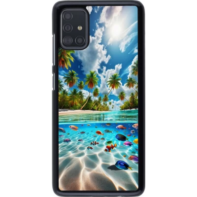 Samsung Galaxy A51 Case Hülle - Strandparadies