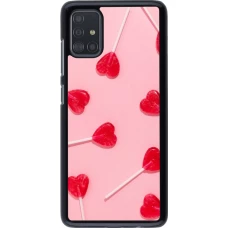 Samsung Galaxy A51 Case Hülle - Saint Valentines Day 26 Lollipop