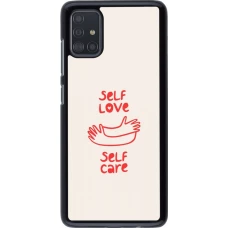 Samsung Galaxy A51 Case Hülle - Saint Valentines Day 26 Self love self care