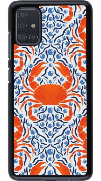 Coque Samsung Galaxy A51 - Crabs and pearls Summer 2026
