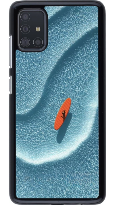 Coque Samsung Galaxy A51 - Orange surf Summer 2026