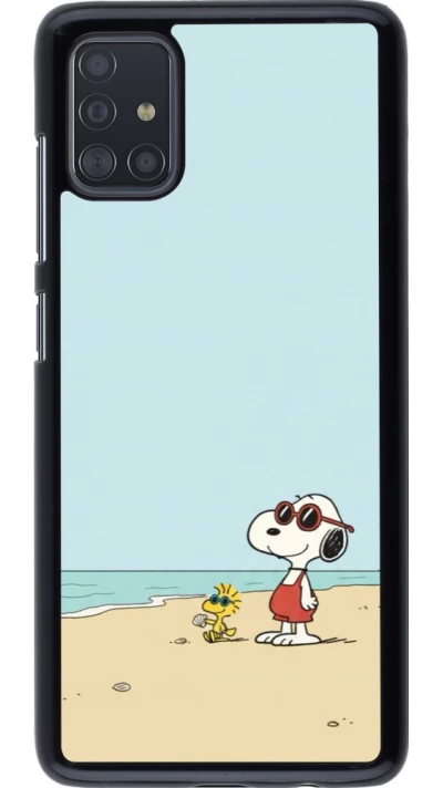 Coque Samsung Galaxy A51 - Snoopy on the beach Summer 2026