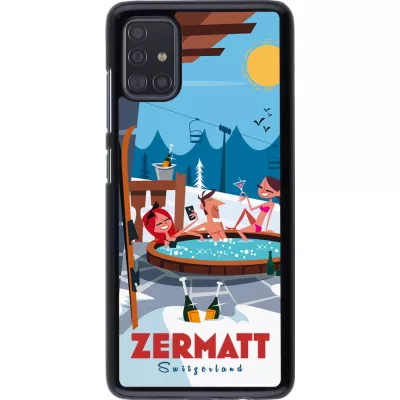 Coque Samsung Galaxy A51 - Zermatt Mountain Jacuzzi