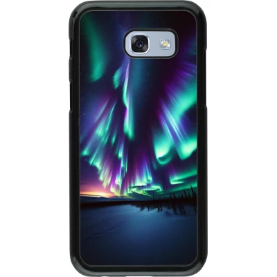 Samsung Galaxy A5 (2017) Case Hülle - Funkelndes Nordlicht