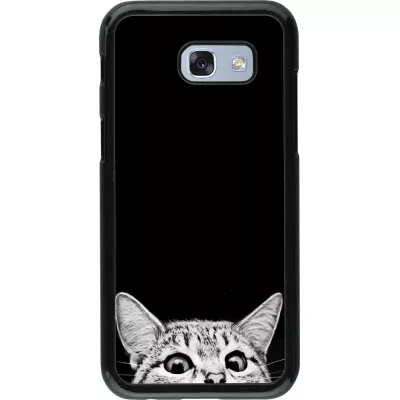 Hülle Samsung Galaxy A5 (2017) - Cat Looking Up Black