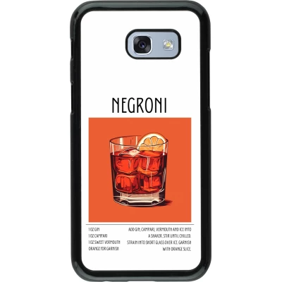 Samsung Galaxy A5 (2017) Case Hülle - Cocktail Rezept Negroni