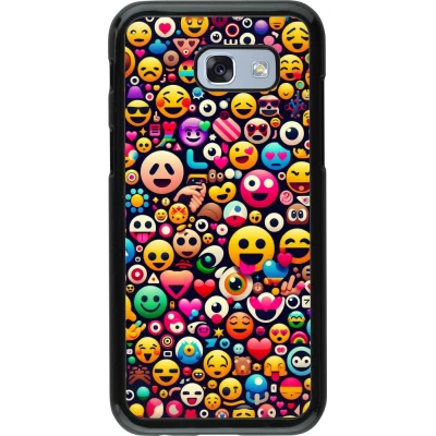 Coque Samsung Galaxy A5 (2017) - Emoji Mix Color