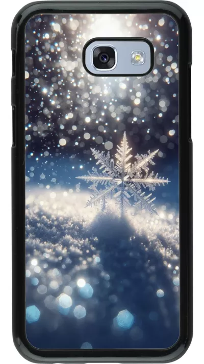 Samsung Galaxy A5 (2017) Case Hülle - Schneeflocke Solar Glanz