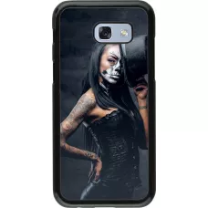 Samsung Galaxy A5 (2017) Case Hülle - Halloween 22 Tattooed Girl