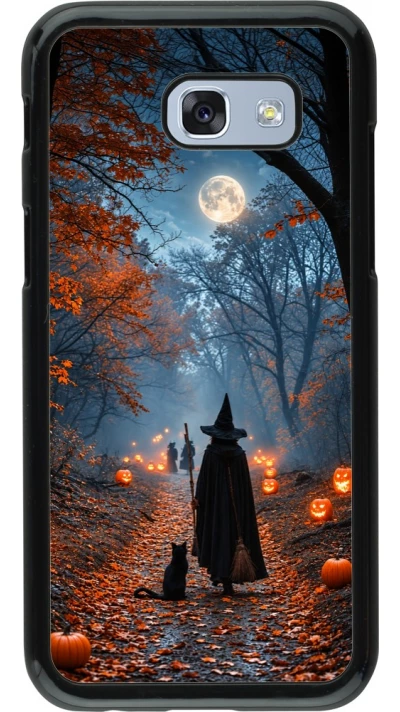 Coque Samsung Galaxy A5 (2017) - Halloween 2026 Witch with a cat