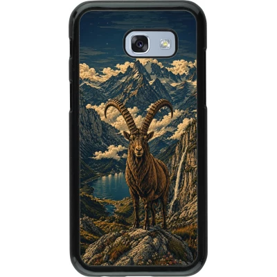 Coque Samsung Galaxy A5 (2017) - Linocut Bouquetin