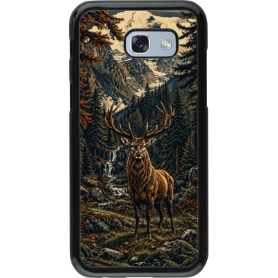 Coque Samsung Galaxy A5 (2017) - Linocut Cerf