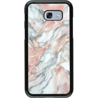 Samsung Galaxy A5 (2017) Case Hülle - Rosa Leuchtender Marmor