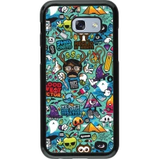 Samsung Galaxy A5 (2017) Case Hülle - Mixed Cartoons Turquoise