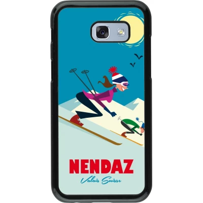 Samsung Galaxy A5 (2017) Case Hülle - Nendaz Ski Downhill