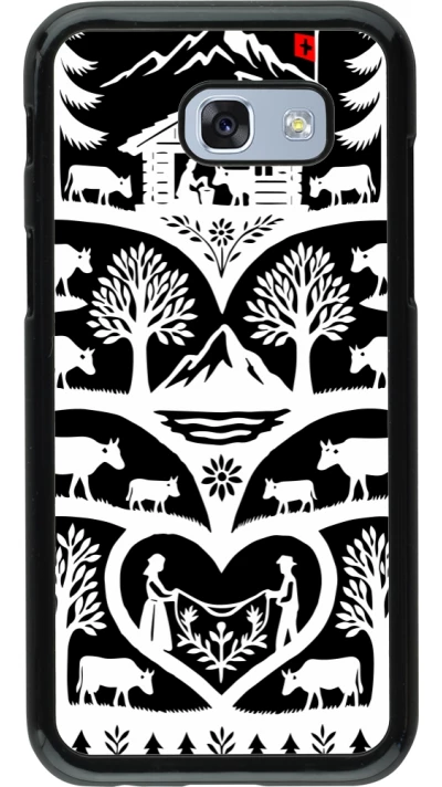 Samsung Galaxy A5 (2017) Case Hülle - Poya Schweiz 2 schwarz
