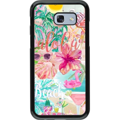 Samsung Galaxy A5 (2017) Case Hülle - Preppy Collage Aloha