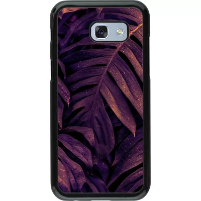 Samsung Galaxy A5 (2017) Case Hülle - Purple Light Leaves