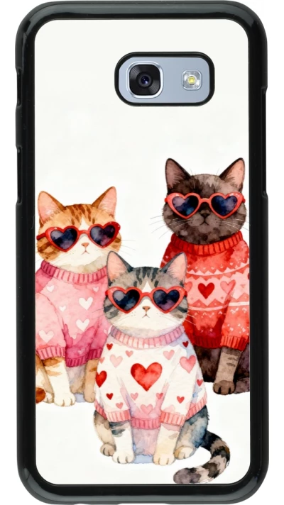 Samsung Galaxy A5 (2017) Case Hülle - Saint Valentines Day 26 Cat Love