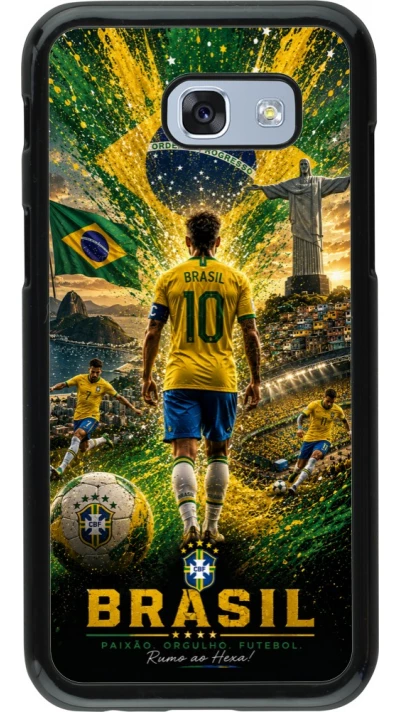 Samsung Galaxy A5 (2017) Case Hülle - Fussball Brasilien splash 2026