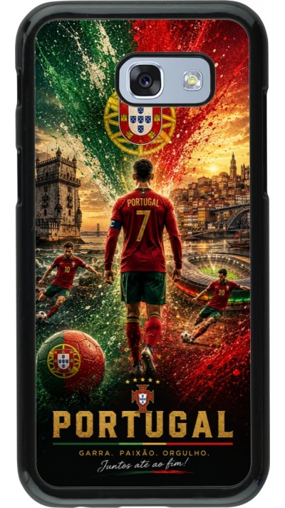 Samsung Galaxy A5 (2017) Case Hülle - Fussball Portugal splash 2026