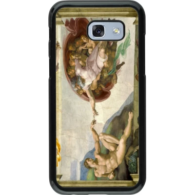 Samsung Galaxy A5 (2017) Case Hülle - Kunstbild - Die Erschaffung Adams - Michelangelo