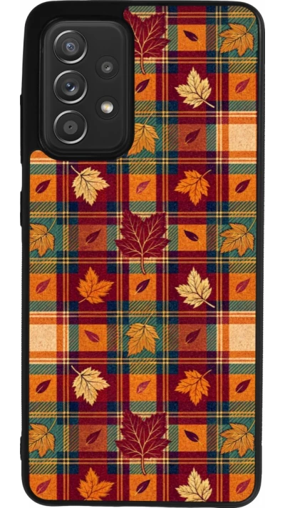 Coque Samsung Galaxy A52 - Silicone rigide noir Autumn 26 Autumn pattern