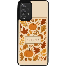 Samsung Galaxy A52 Case Hülle - Silikon schwarz Autumn 26 Hello autumn