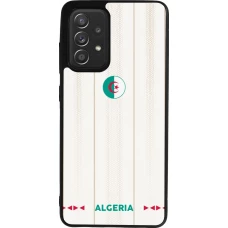 Samsung Galaxy A52 Case Hülle - Silikon schwarz Algerien 2026 personalisierbares Fussballtrikot