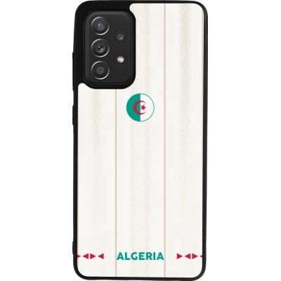 Samsung Galaxy A52 Case Hülle - Silikon schwarz Algerien 2026 personalisierbares Fussballtrikot