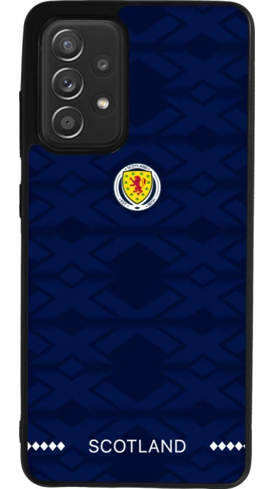 Samsung Galaxy A52 Case Hülle - Silikon schwarz Schottland 2026 personalisierbares Fussballtrikot