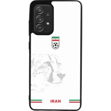 Samsung Galaxy A52 Case Hülle - Silikon schwarz Iran 2026 personalisierbares Fussballtrikot