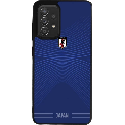 Samsung Galaxy A52 Case Hülle - Silikon schwarz Japan 2026 personalisierbares Fussballtrikot