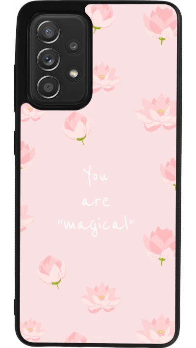 Coque Samsung Galaxy A52 - Silicone rigide noir Mom 2023 your are magical