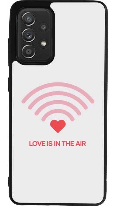 Coque Samsung Galaxy A52 - Silicone rigide noir Saint Valentines Day 26 Love is in the air