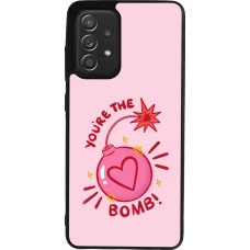 Samsung Galaxy A52 Case Hülle - Silikon schwarz Saint Valentines Day 26 You are the bomb