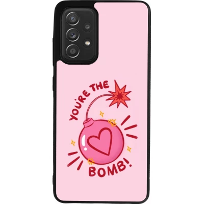 Coque Samsung Galaxy A52 - Silicone rigide noir Saint Valentines Day 26 You are the bomb