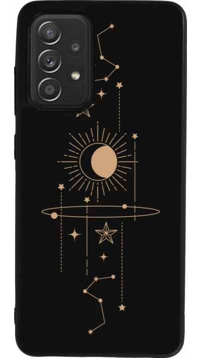 Coque Samsung Galaxy A52 - Silicone rigide noir Spring 23 astro