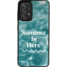 Samsung Galaxy A52 Case Hülle - Silikon schwarz Summer 2025 Summer is here