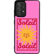 Coque Samsung Galaxy A52 - Silicone rigide noir Sun sun 2026