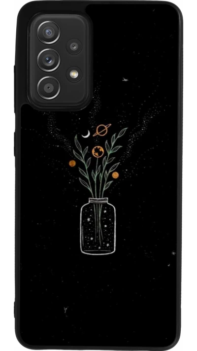 Coque Samsung Galaxy A52 - Silicone rigide noir Vase black