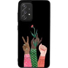 Coque Samsung Galaxy A52 - Silicone rigide noir Womens day 2026 2